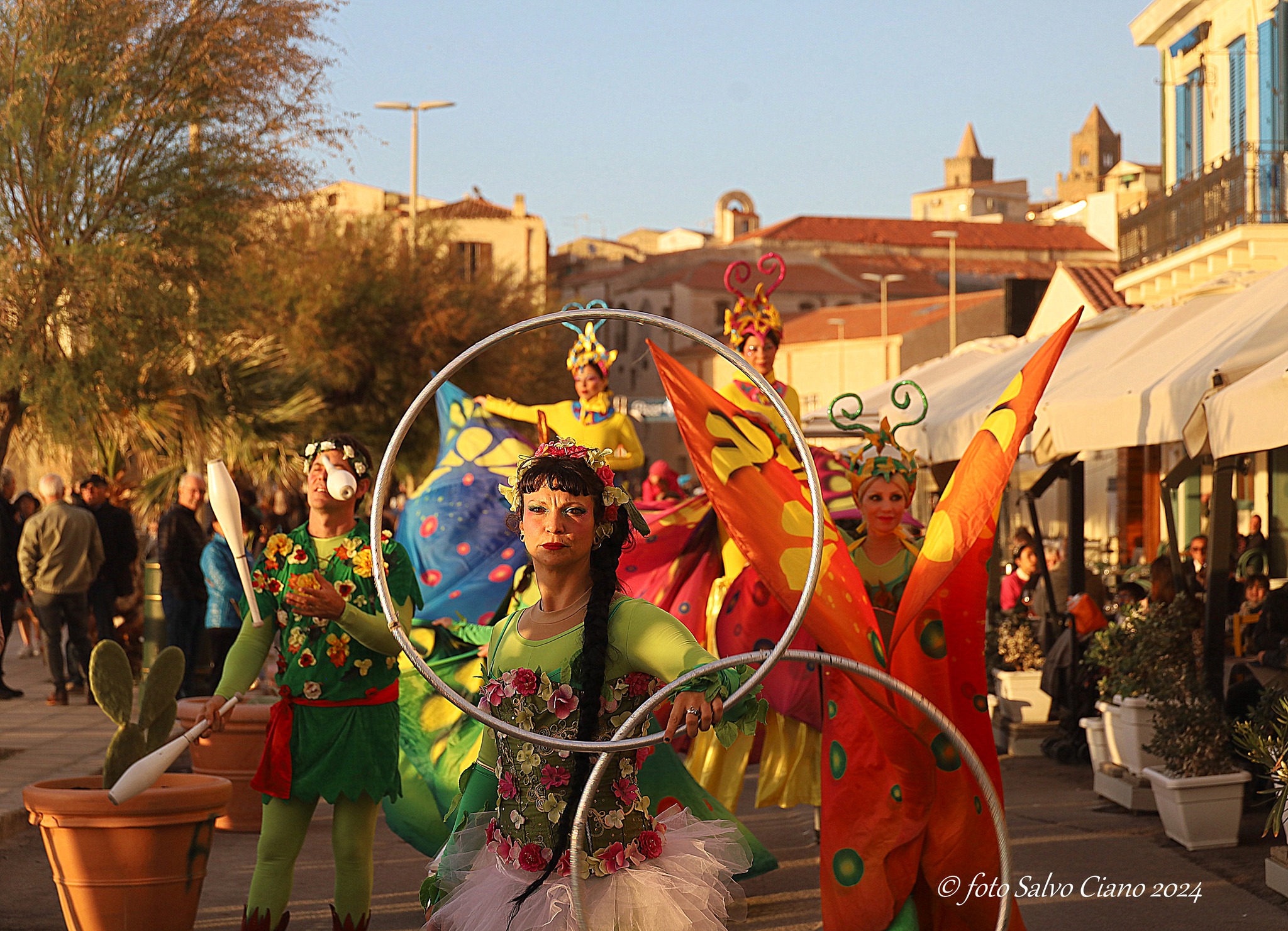 earth day cefalu butterfly parade 