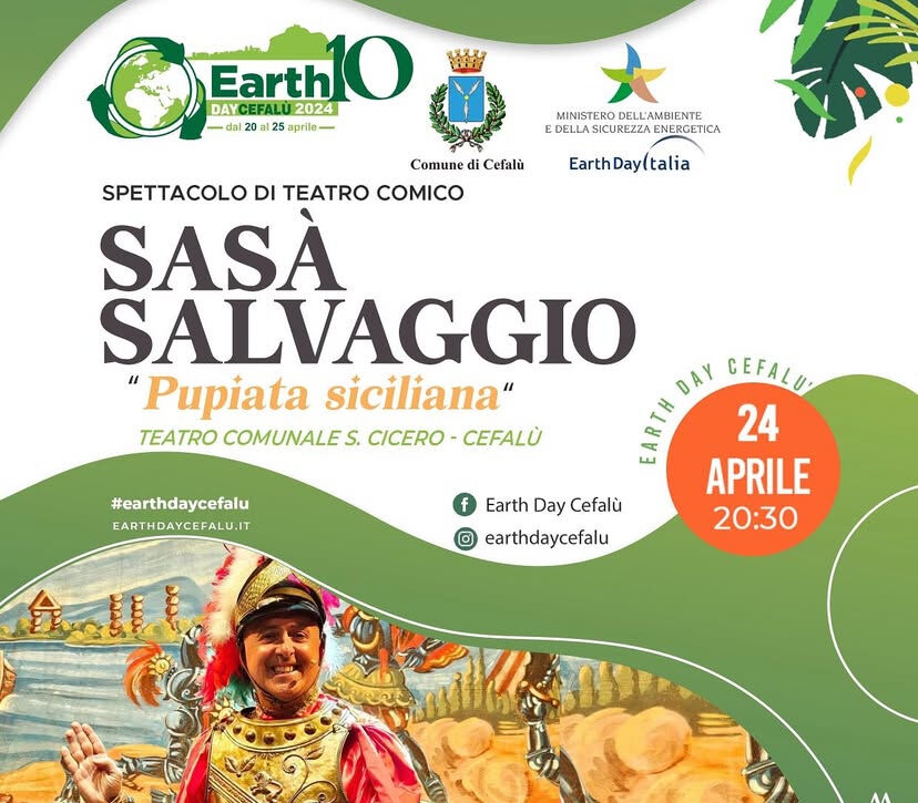 Sasà Salvaggio earth day cefalu